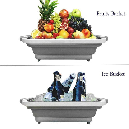🔥🌡️Hot Sale 50% Off🍗🥗BBQ & Meal Prep Tub | Collapsible Prep Tub🍖🏕️