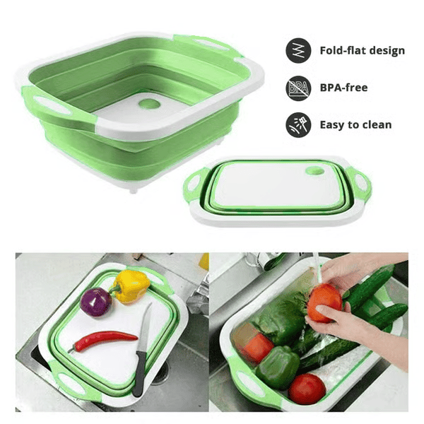 🔥🌡️Hot Sale 50% Off🍗🥗BBQ & Meal Prep Tub | Collapsible Prep Tub🍖🏕️