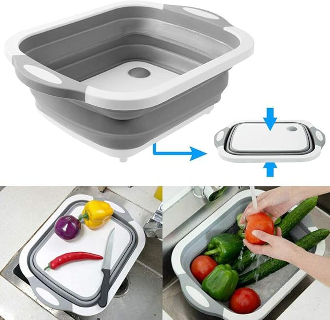 🔥🌡️Hot Sale 50% Off🍗🥗BBQ & Meal Prep Tub | Collapsible Prep Tub🍖🏕️