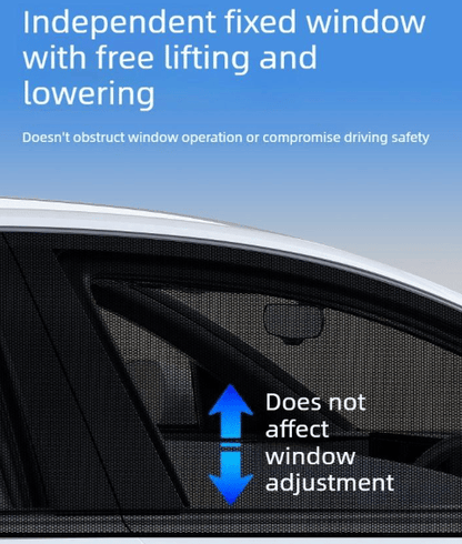 Car anti‑mosquito screen/net, car sunshade curtain, window mosquito net, insect‑proof car curtain, mosquito net for car glass, privacy window mesh