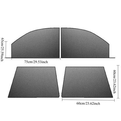 Car anti‑mosquito screen/net, car sunshade curtain, window mosquito net, insect‑proof car curtain, mosquito net for car glass, privacy window mesh