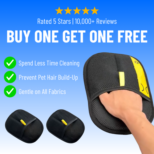 Buy 1 Get 1 Free🔥 Upgrade  Electrostatic Pet Hair Removal Grooming Gloves 🐾