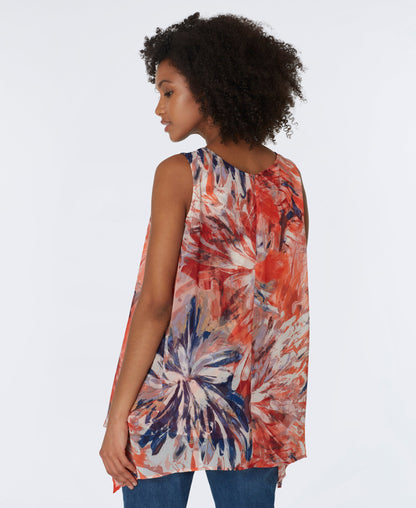 Sleeveless Fly Away Chiffon Top