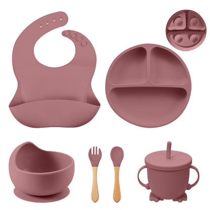 6 Piece Meal Sets With Suction Plate And Bowl!